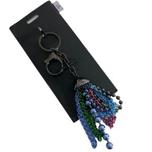 Lola & Grace Swarovski Marci Gras Bag Charm